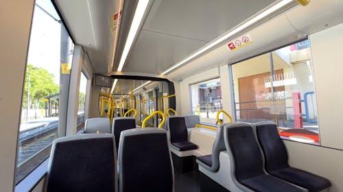 Inside Tram Utrecht Nieuwegein IJsselstein