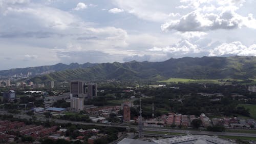 Drone Video of the City of Valencia in Venezuela