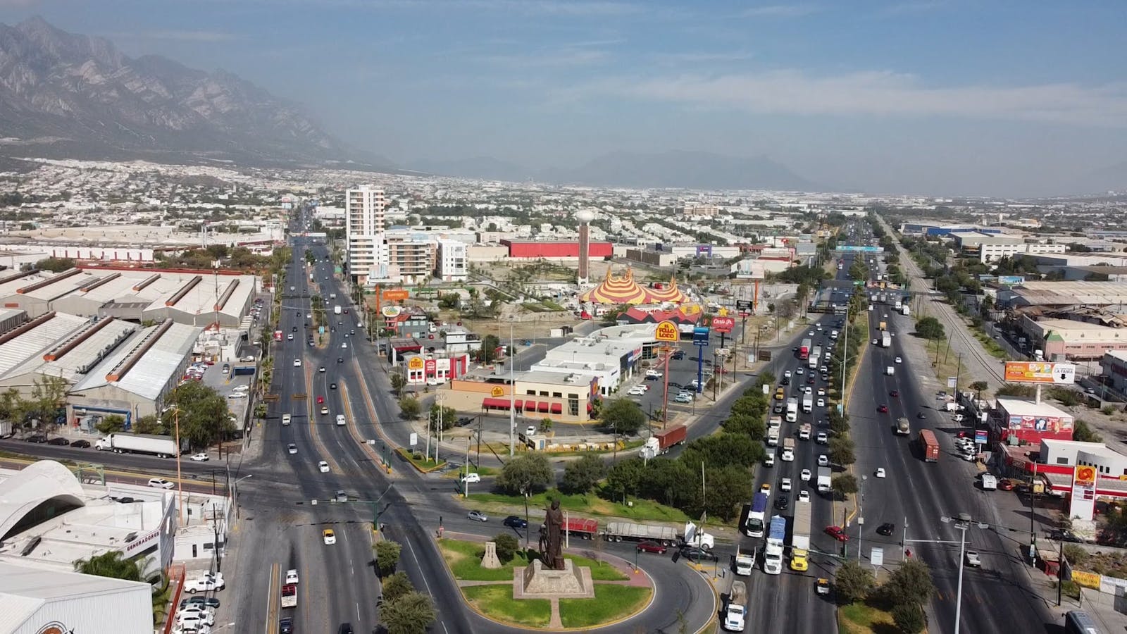 Vehicles on Roads in Monterrey Free Stock Video Footage, Royalty-Free ...