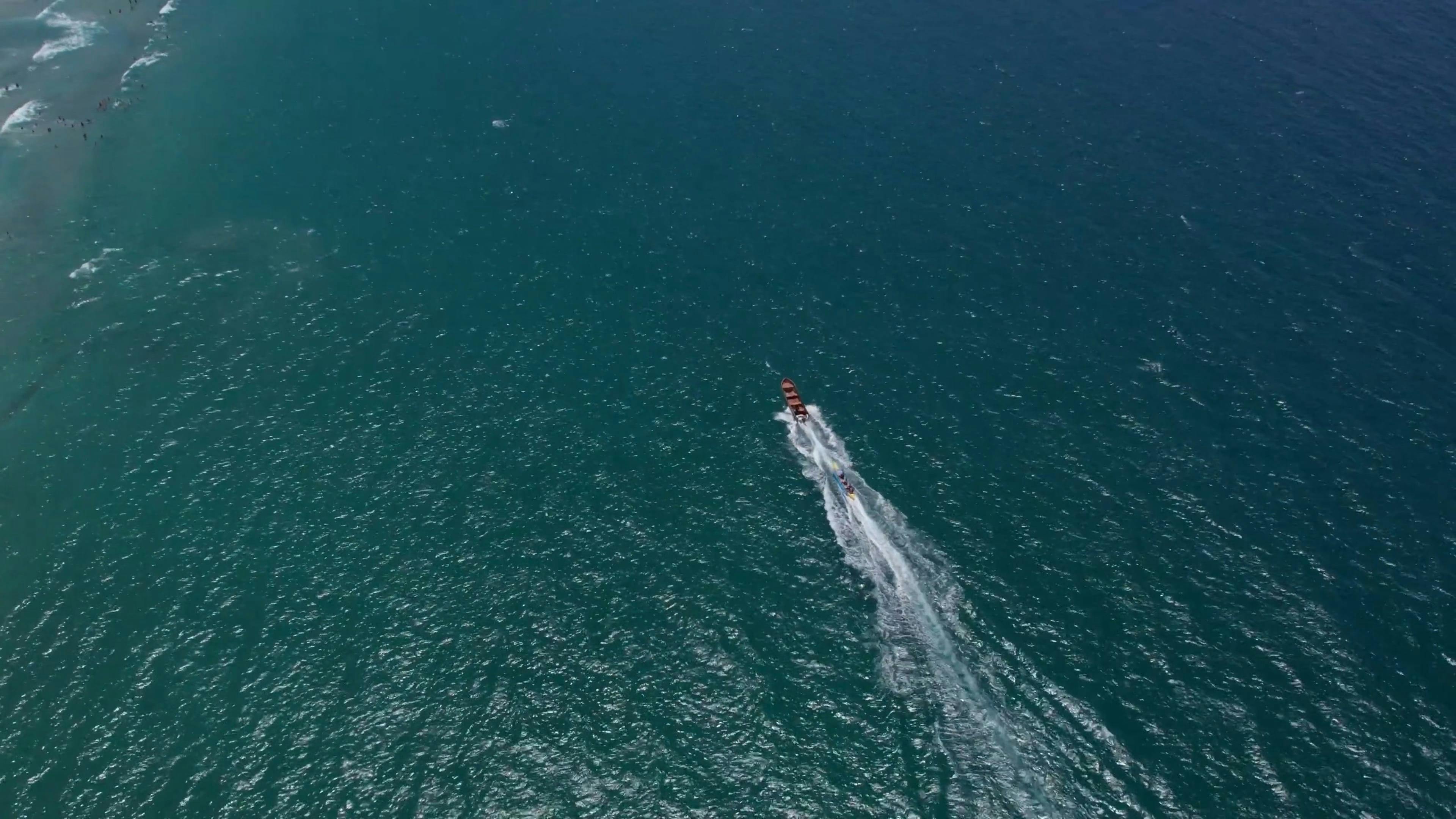 A Banana Boat Ride in the Sea Free Stock Video Footage, Royalty-Free 4K