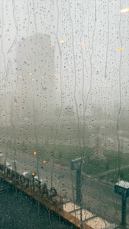 Raindrops on Window