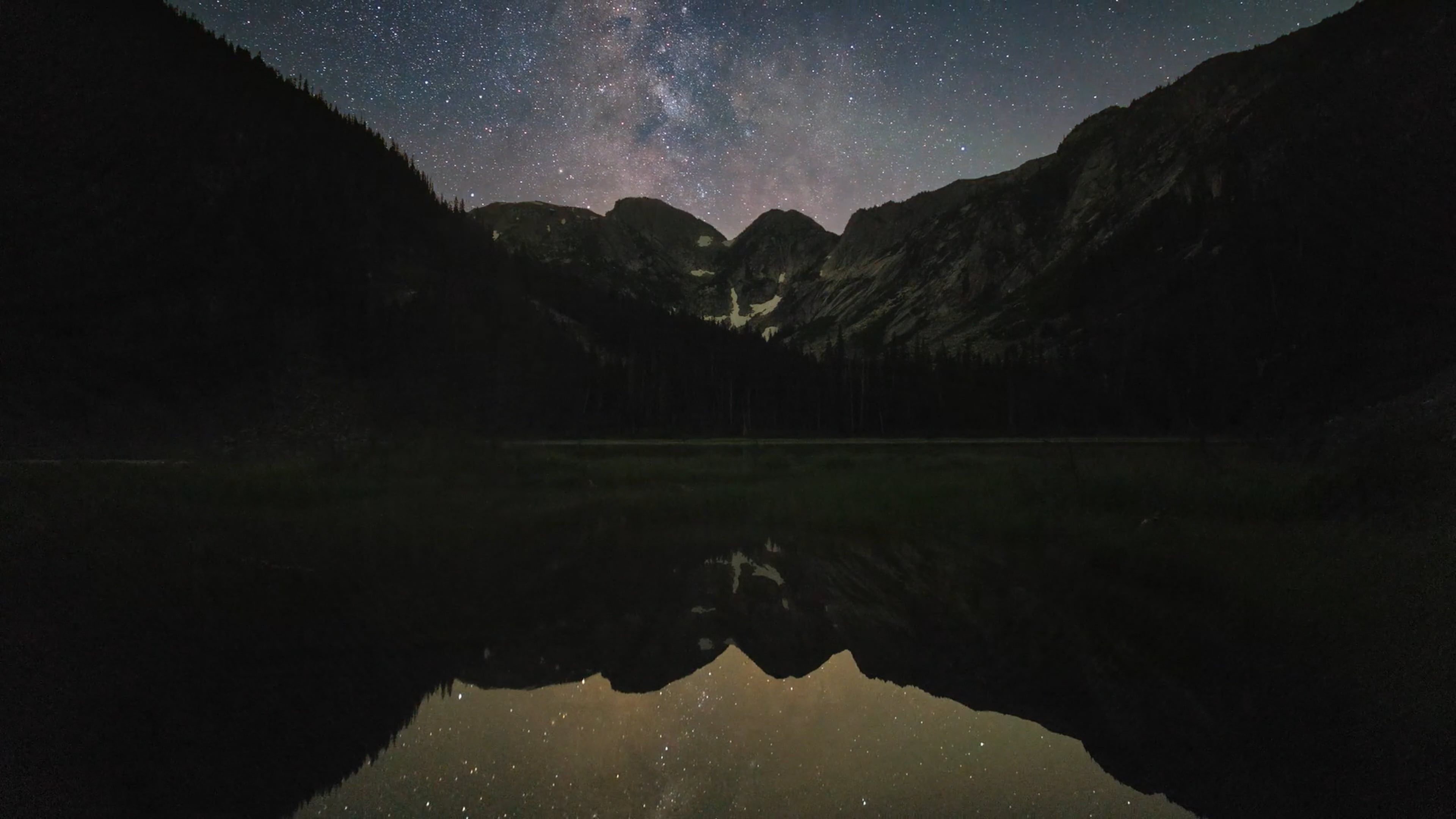 stars in night sky over mountain lake 13423306 — free pexels stock footage