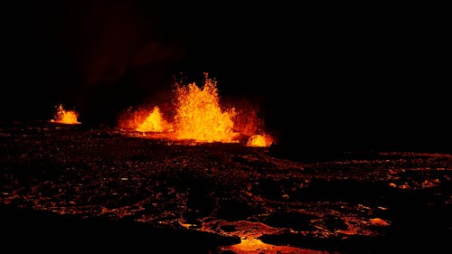 Lava in Volcano