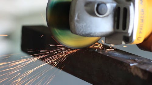 Sparks When Cutting Metal