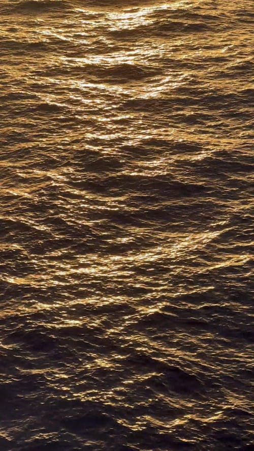 Sunlight Reflections on the Sea Surface