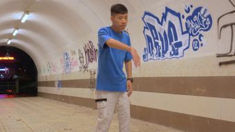 闪身步原版视频素材