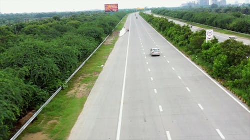 Cars on Highway