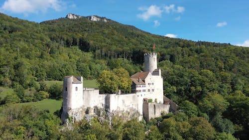 Drone Video of the Neu Bechburg Castle in Switzerland 