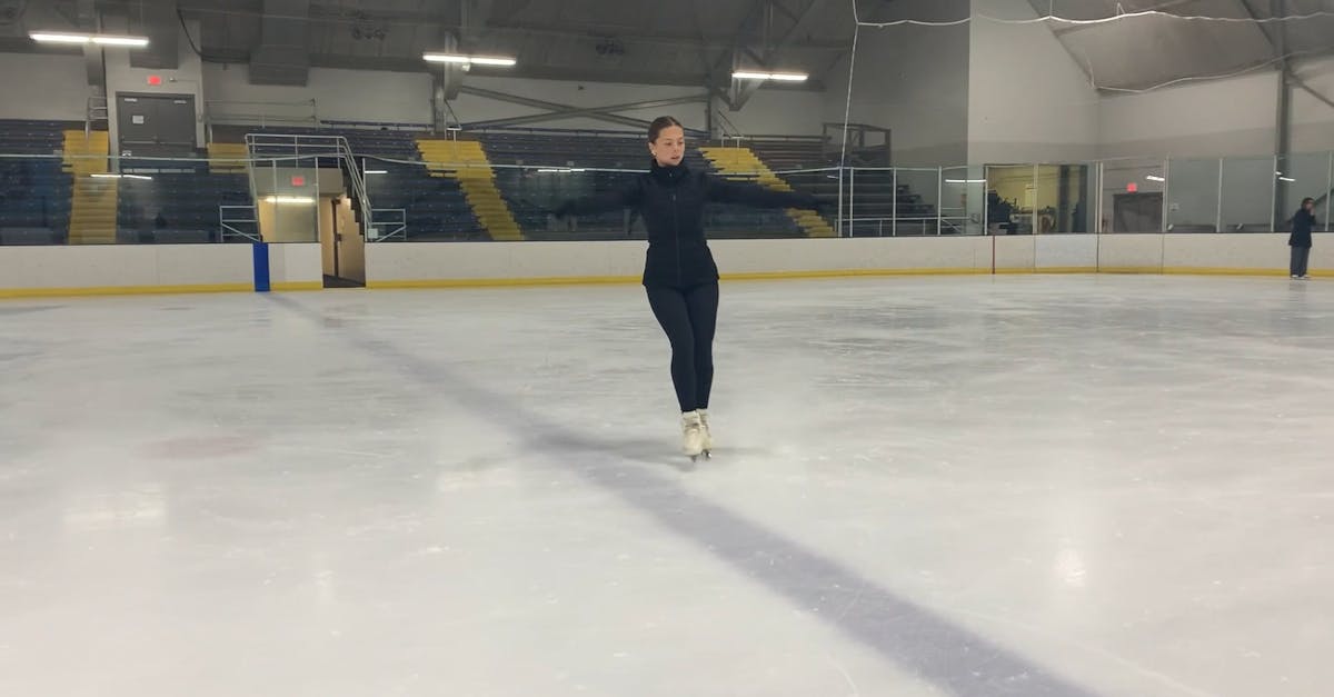 Ice Skater on Rink Free Stock Video Footage, Royalty-Free 4K & HD Video ...