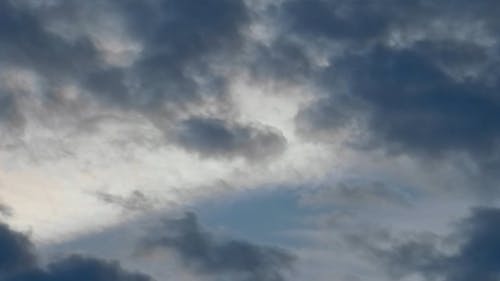 Облачное небо после дождя