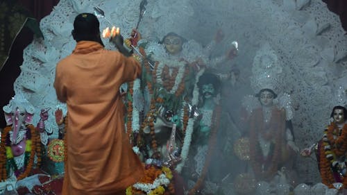 Man and Altar