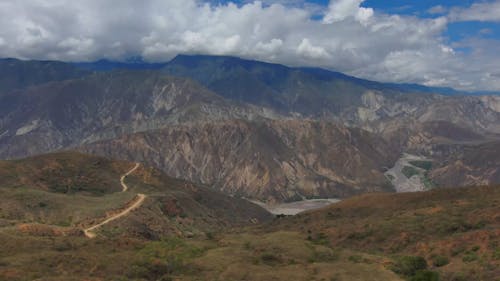 Drone Video of Chicamocha National Park in Santander, Colombia