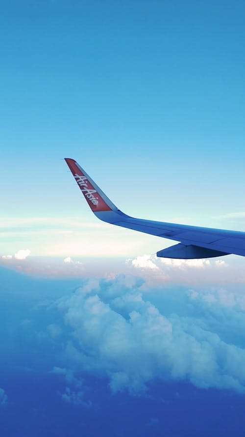 Aircraft Wing in Sky