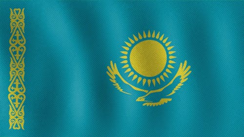 Flag of Kazakhstan