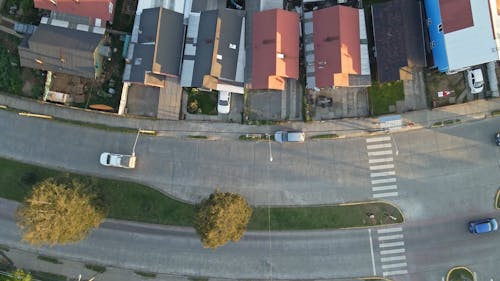 Buildings and Streets in Town