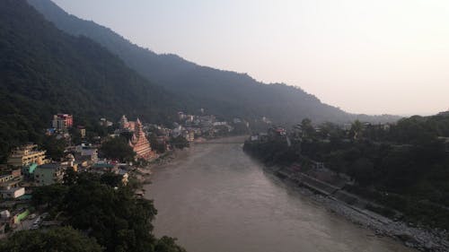 Town and River