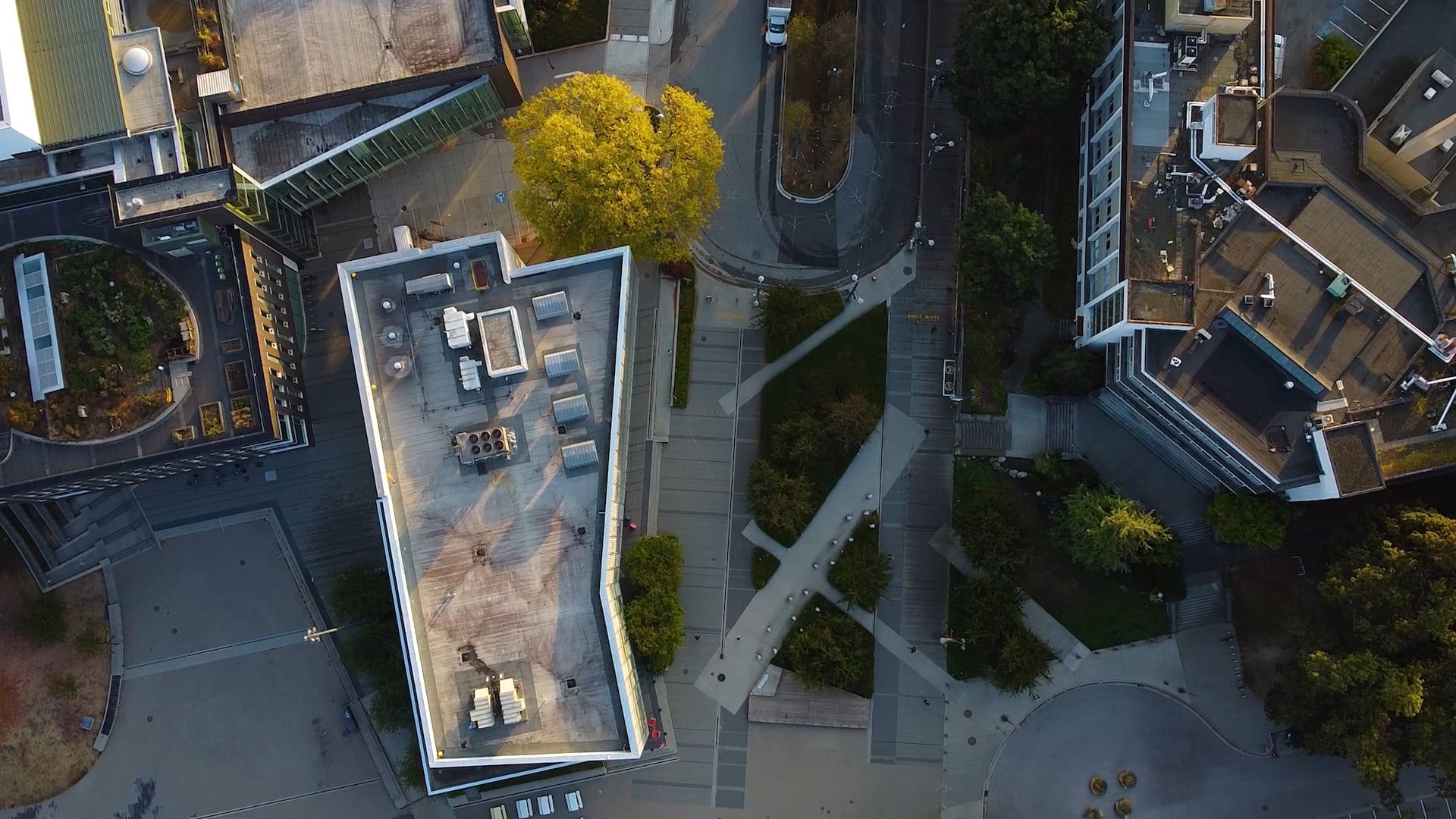Drone Footage of City Buildings Free Stock Video Footage, Royalty-Free ...