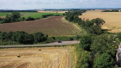 Drone Footage of Fields