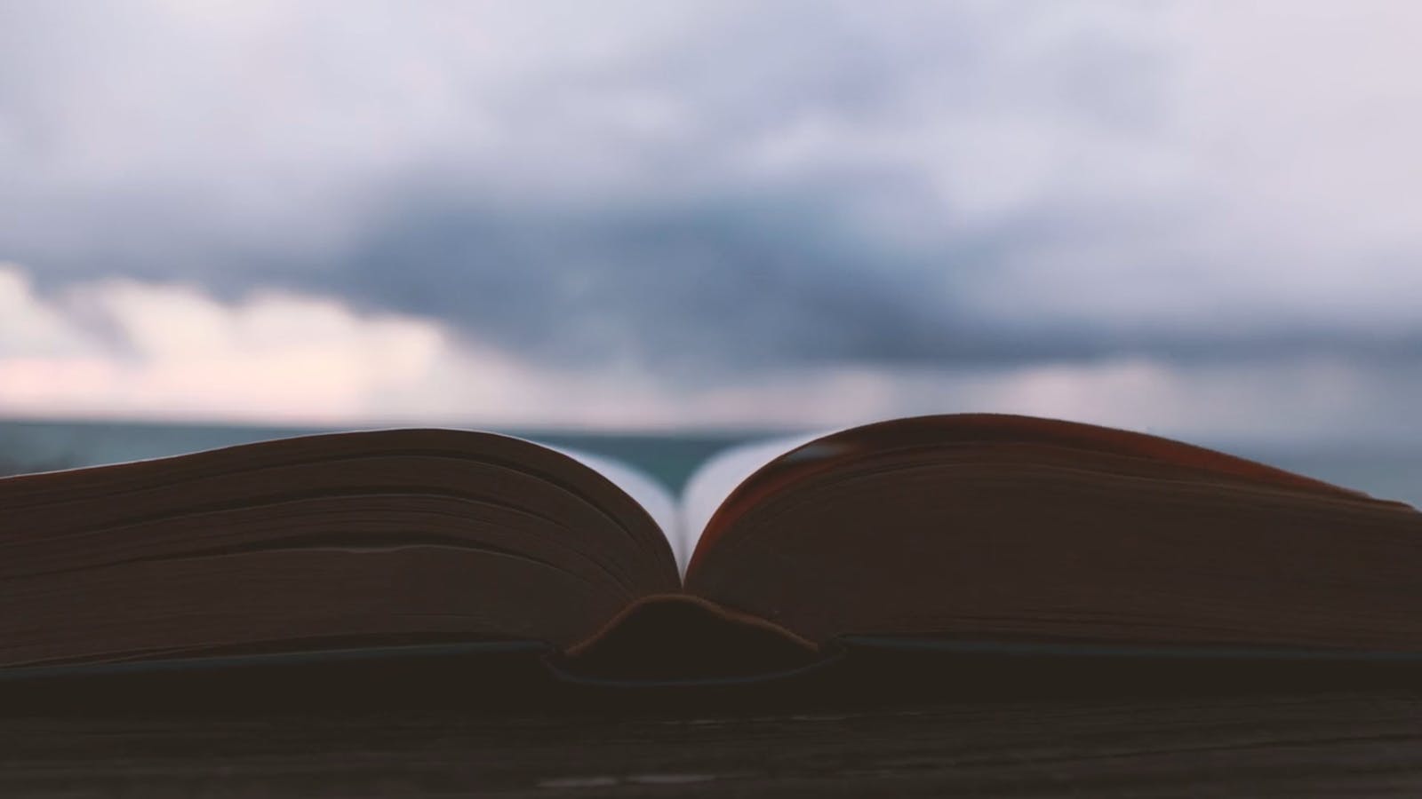 Book Turning Pages by a Strong Wind Free Stock Video Footage, Royalty