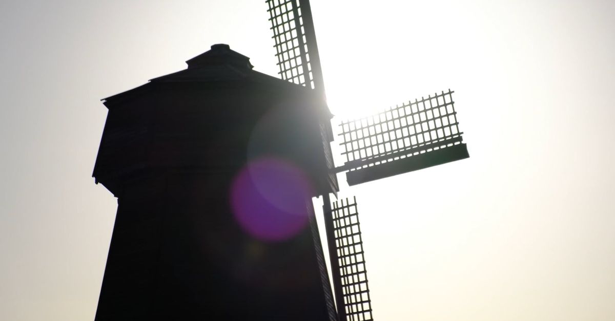 Windmill Video Sunlight over Windmill Free Stock Video Footage, Royalty-Free 4K & HD ...