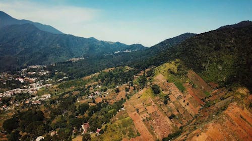 Vista Panoramica Di Un Paesaggio