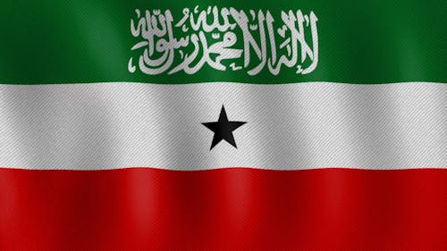 Digital Animation of the National Flag of Somaliland 