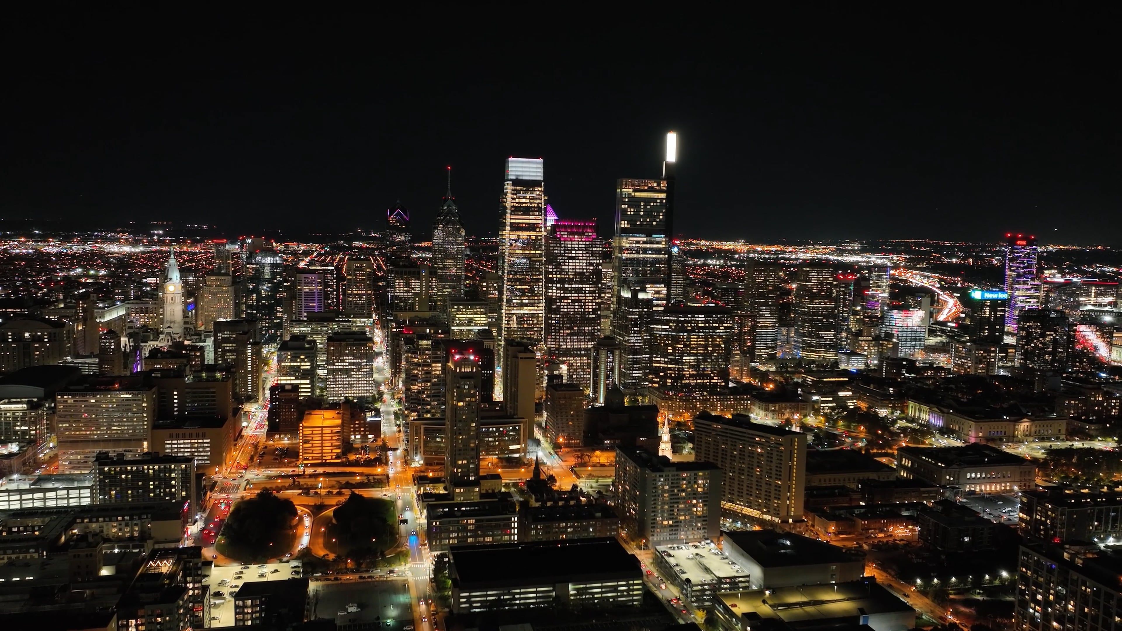 illuminated city at night 14285132 — free pexels stock footage