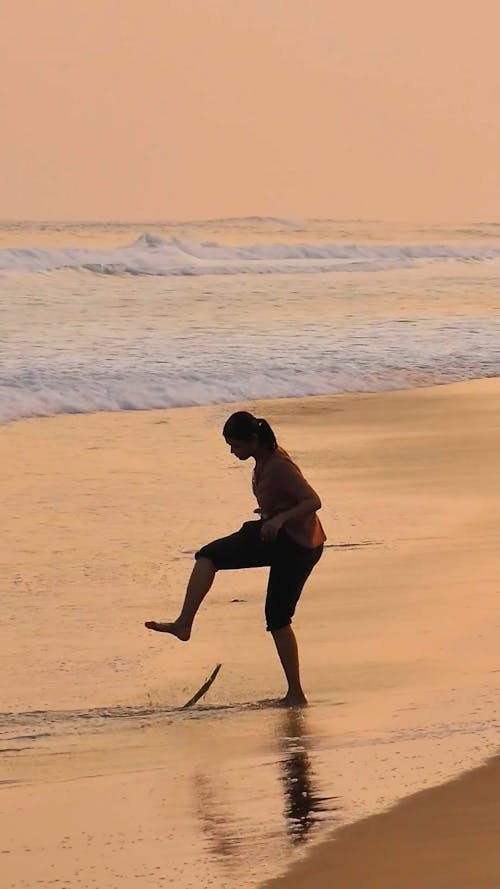 Golden Hour at the Beach