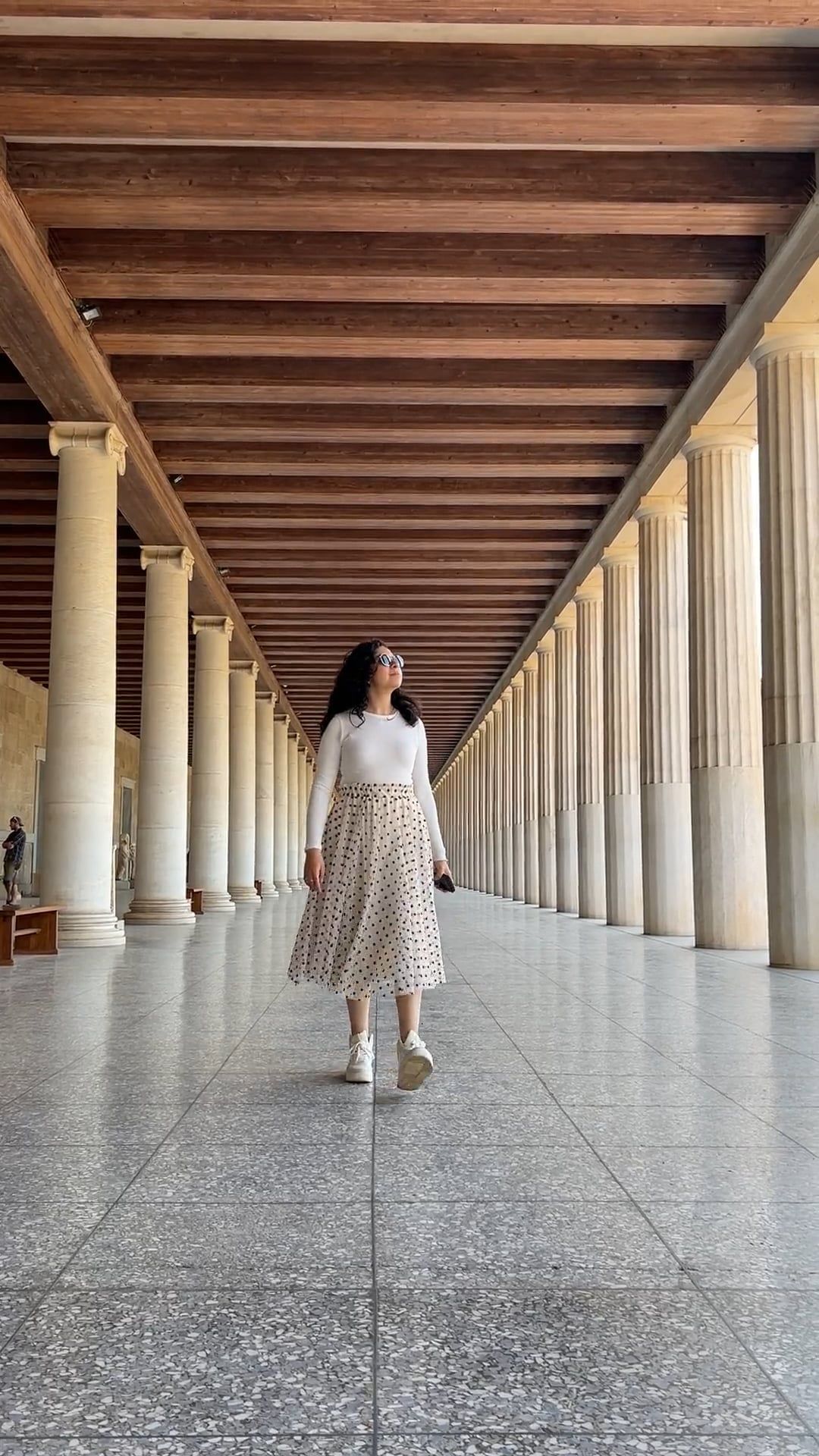 Woman Walking in the Hallway Free Stock Video Footage, Royalty-Free 4K ...