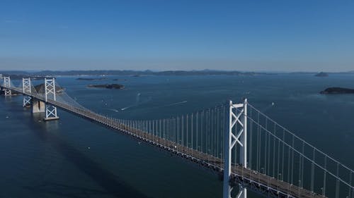 Clear Sky over Bridge