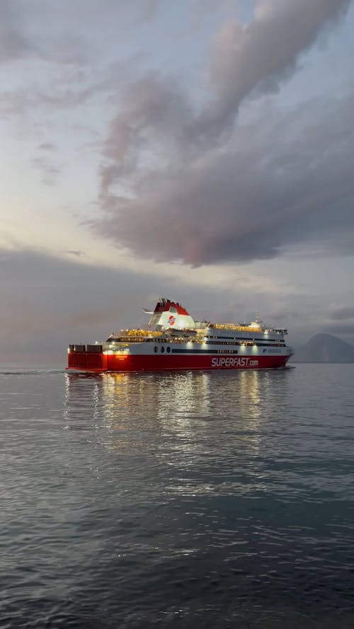 Superfast Ferry Sailing 