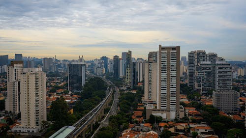 Traffic on Highway in Sao Paulo