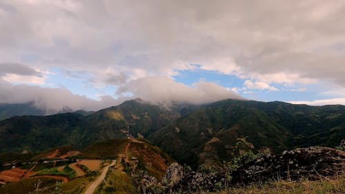 Timelapse Footage of Clouds