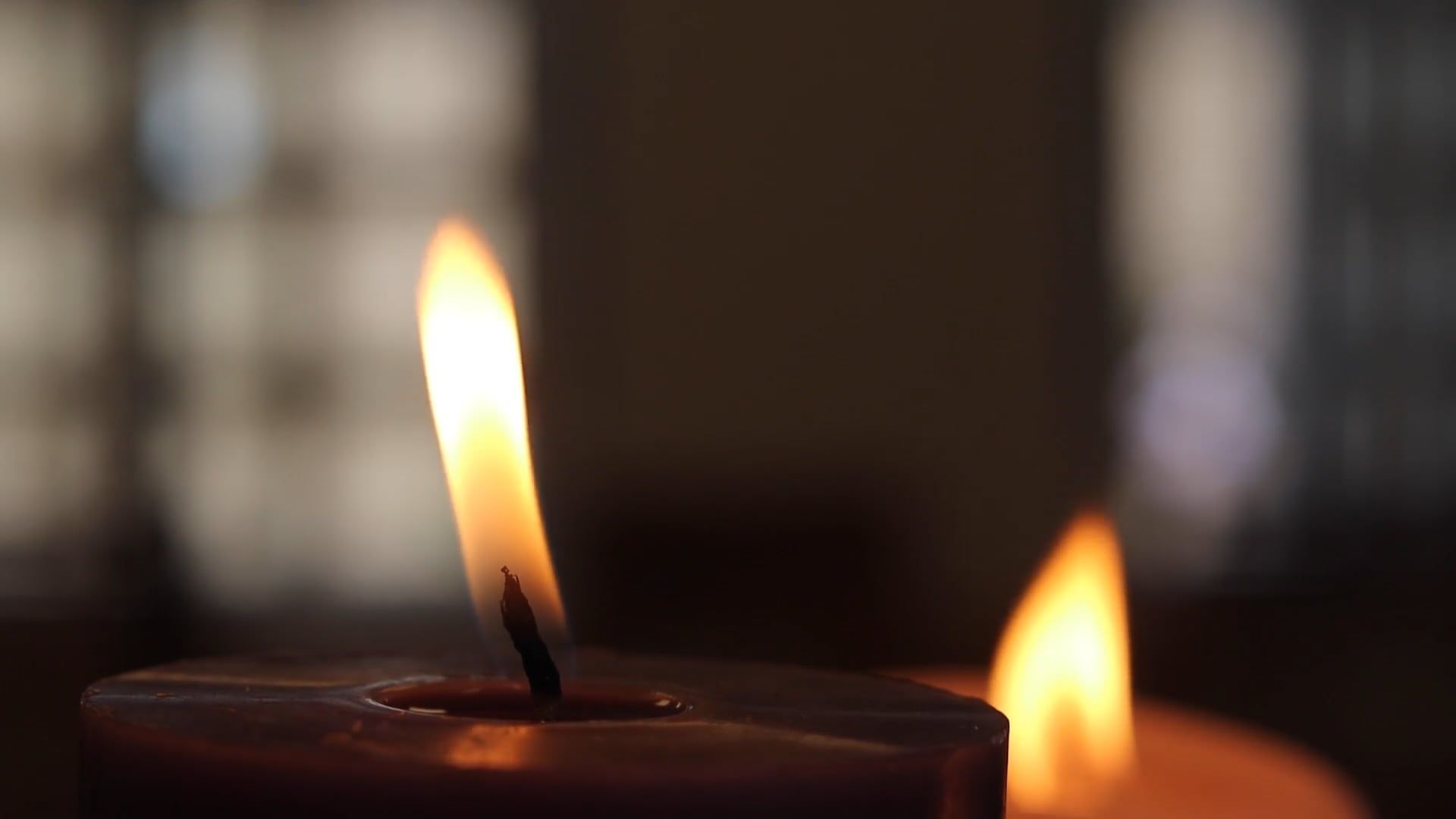 Close up View of Burning Candles Free Stock Video Footage, Royalty-Free ...