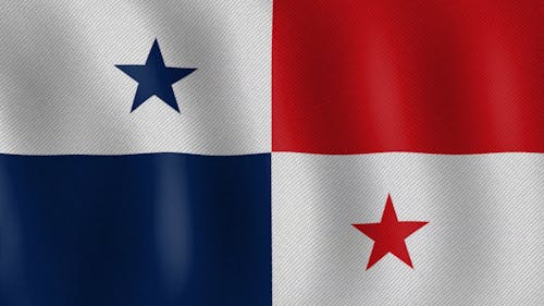Digital Animation of the National Flag of Panama