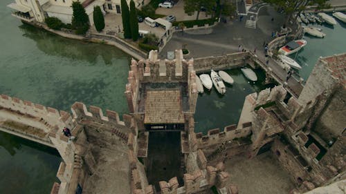 Town of Sirmione in Italy