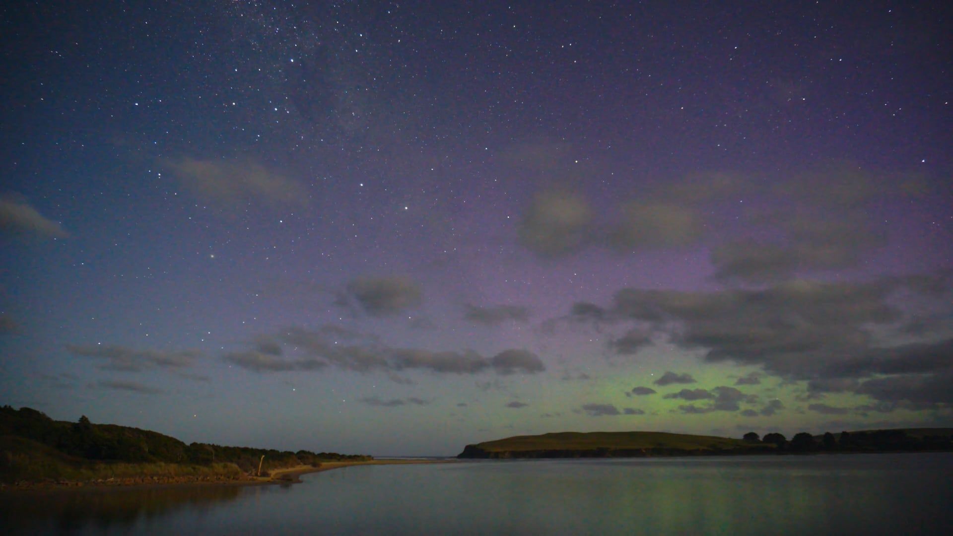 Stunning Aurora Borealis in Night Sky Timelapse Free Stock Video ...