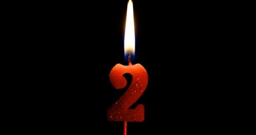 A Lighted Candle in Number Two