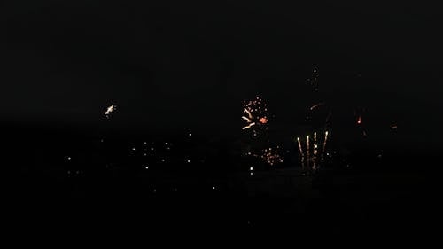 Fireworks on New Year's Eve 2022 in Hachenburg