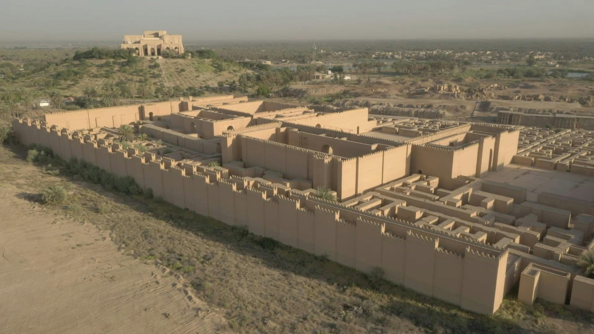 大型　横長　ロマン溢れる　古代バビロニア　砂漠　風景画 大型 横長 ロマン溢れる 古代バビロニア 砂漠 風景画