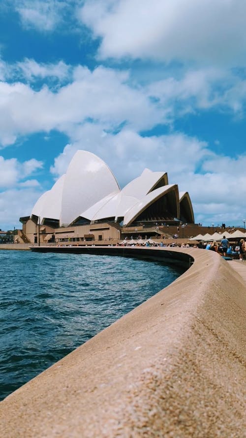 Sydney Opera House Under the Cloudy Sky 