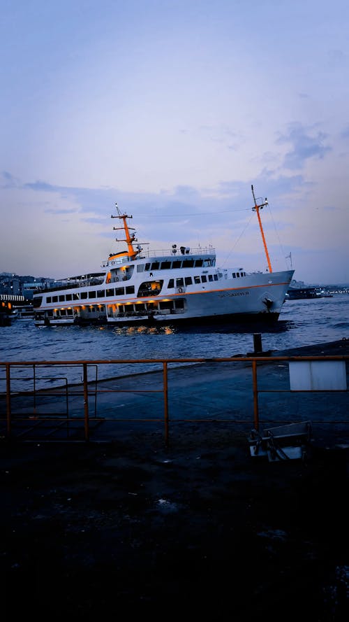 A Ferry on the Sea