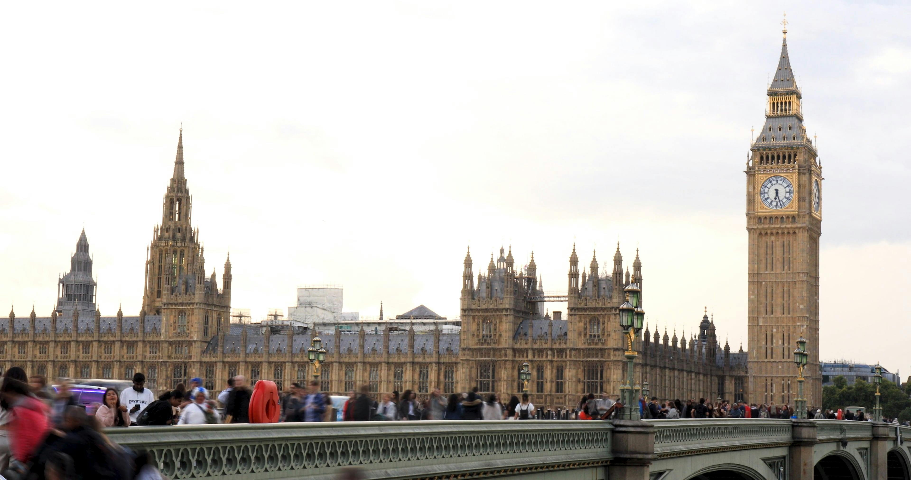 A Timelapse Video of People Walking on the Bridge Near the Big Ben Free  Stock Video Footage, Royalty-Free 4K & HD Video Clip