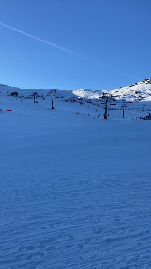 People Skiing on Snow