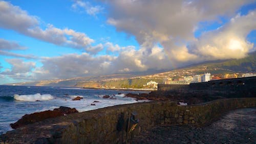 Sunset in Puerto De la Cruz, Spain