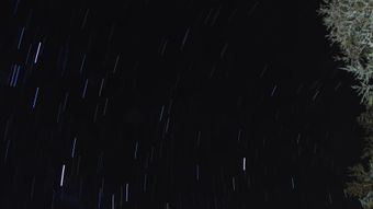 夜空星轨延时免费下载视频素材