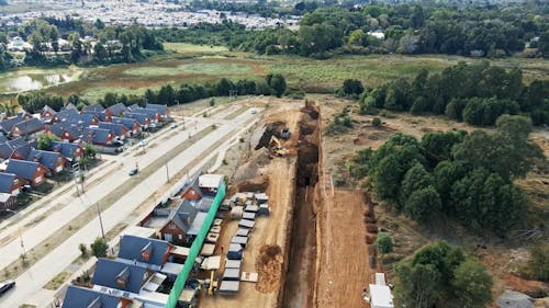 Drone Video of a New Housing Development