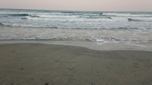 Wellen Rauschen An Die Küste