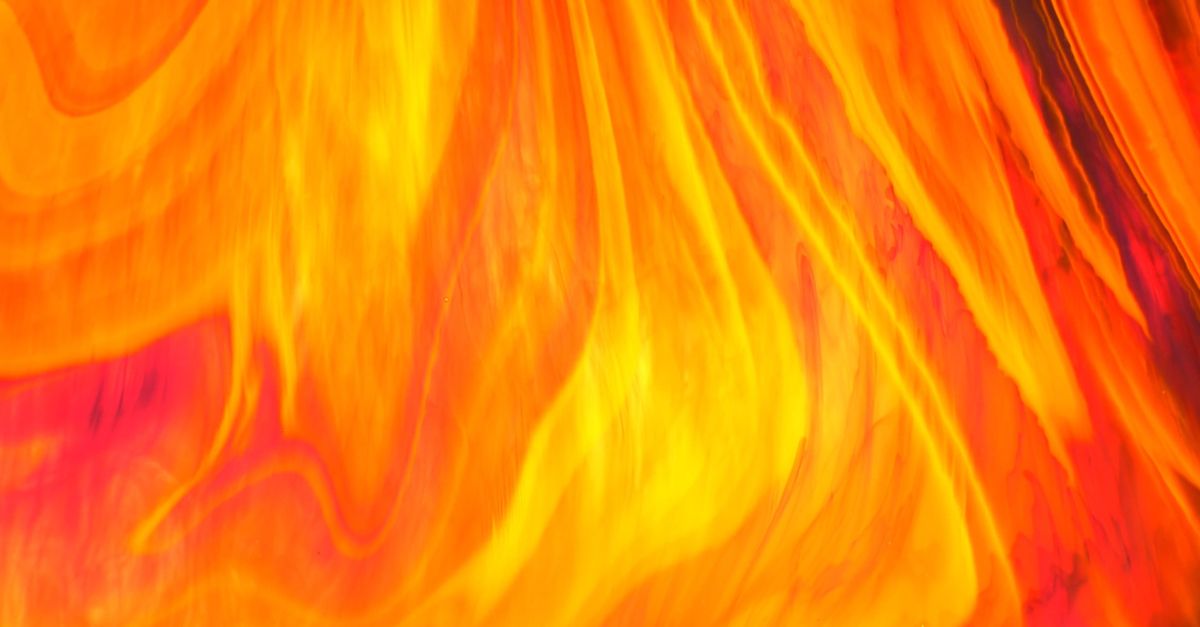 Close up of Red and Yellow Paint Mixing in Slow Motion Free Stock Video ...