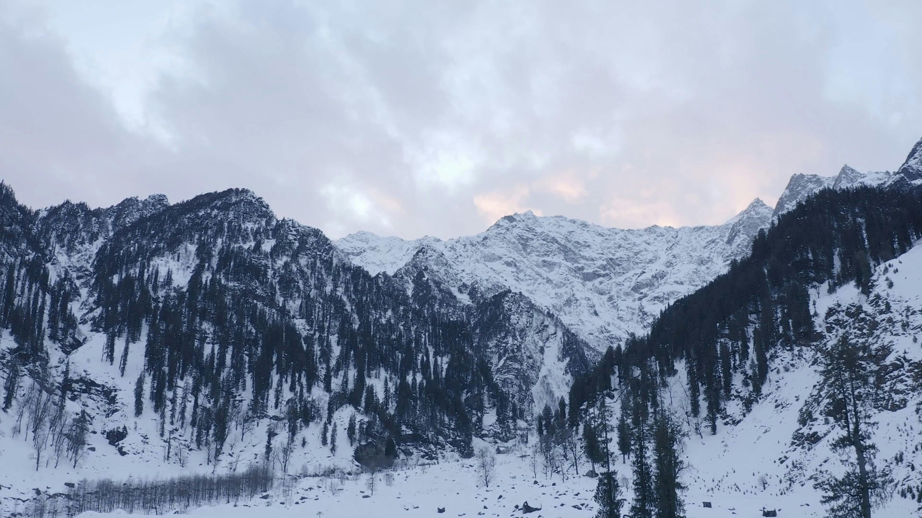 Snowy Mountain Free Stock Video Footage, Royalty-Free 4K & HD Video Clip